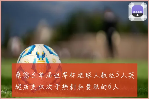 桑德兰单届世界杯进球人数达5人英超历史仅次于热刺和曼联的6人